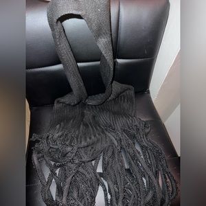 Black swim suit cover up 😍